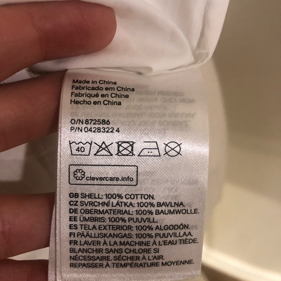 H&M NEVER WORN Cotton Poplin Top! - Picture 4 of 4